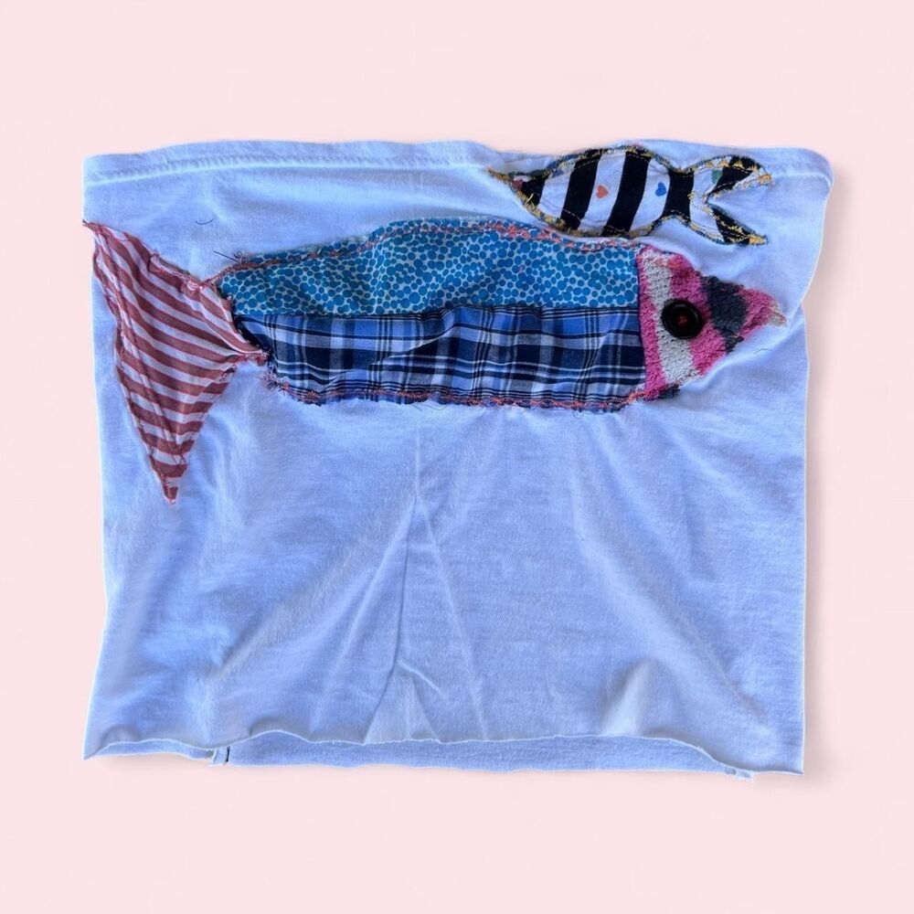 Patchwork fish top